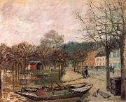 Alfred Sisley Flood at Port-Marly oil painting on canvas